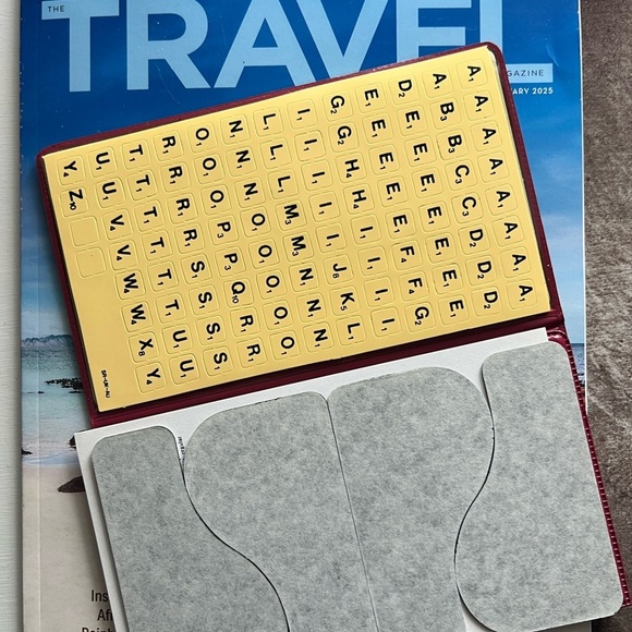 Vintage Scrabble Pocket Edition Board Game Travel Word Game - Picture 8 of 11